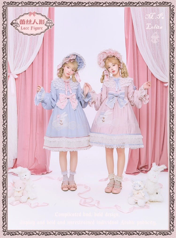 【受注予約~12/23】Race Doll ワンピース(タイプ5)【花与珍珠匣】