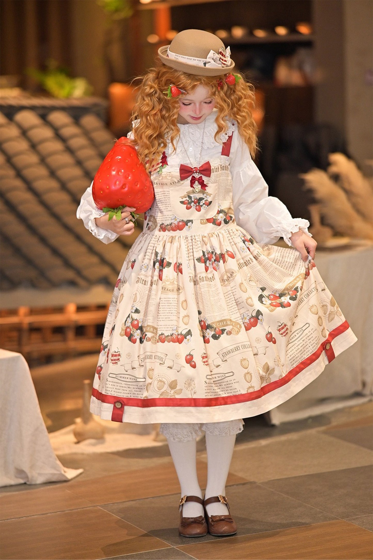 【受注予約~9/17】Grass art collection サロペット【Miss Cube】