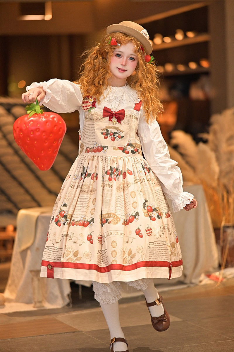 【受注予約~9/17】Grass art collection サロペット【Miss Cube】