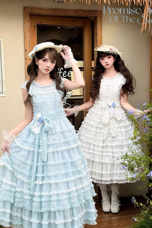 【受注予約~9/28】Summary of the Sea ジャンパースカート(タイプ1)【梅子】