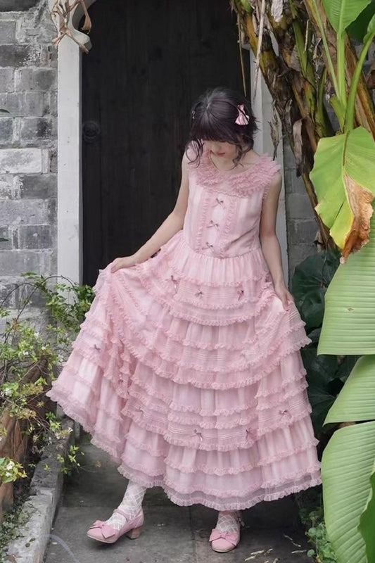 【受注予約~9/28】Summary of the Sea ジャンパースカート(タイプ2)【梅子】