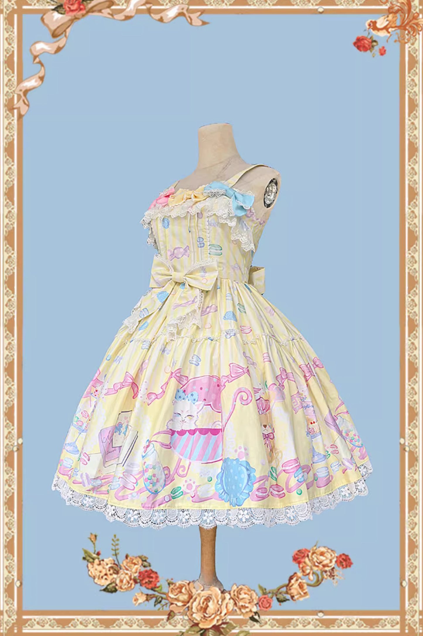 Macarons Dolly House ジャンパースカート(タイプ2)【Infanta】