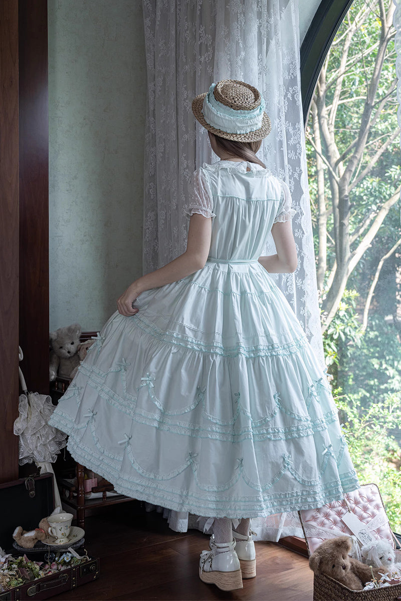 【受注予約~9/24】Warm Sun Palette ジャンパースカート(タイプ1) ショート丈【暖屿洋装】