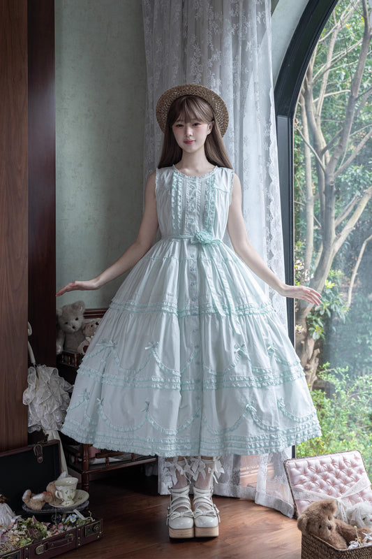 【受注予約~9/24】Warm Sun Palette ジャンパースカート(タイプ1) ノーマル丈【暖屿洋装】