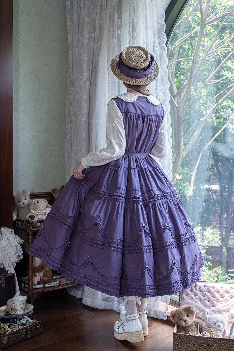 【受注予約~9/24】Warm Sun Palette ジャンパースカート(タイプ1) ノーマル丈【暖屿洋装】