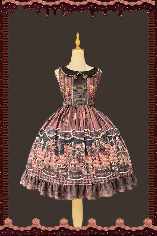 Chocolate Trojan ジャンパースカート【Infanta】