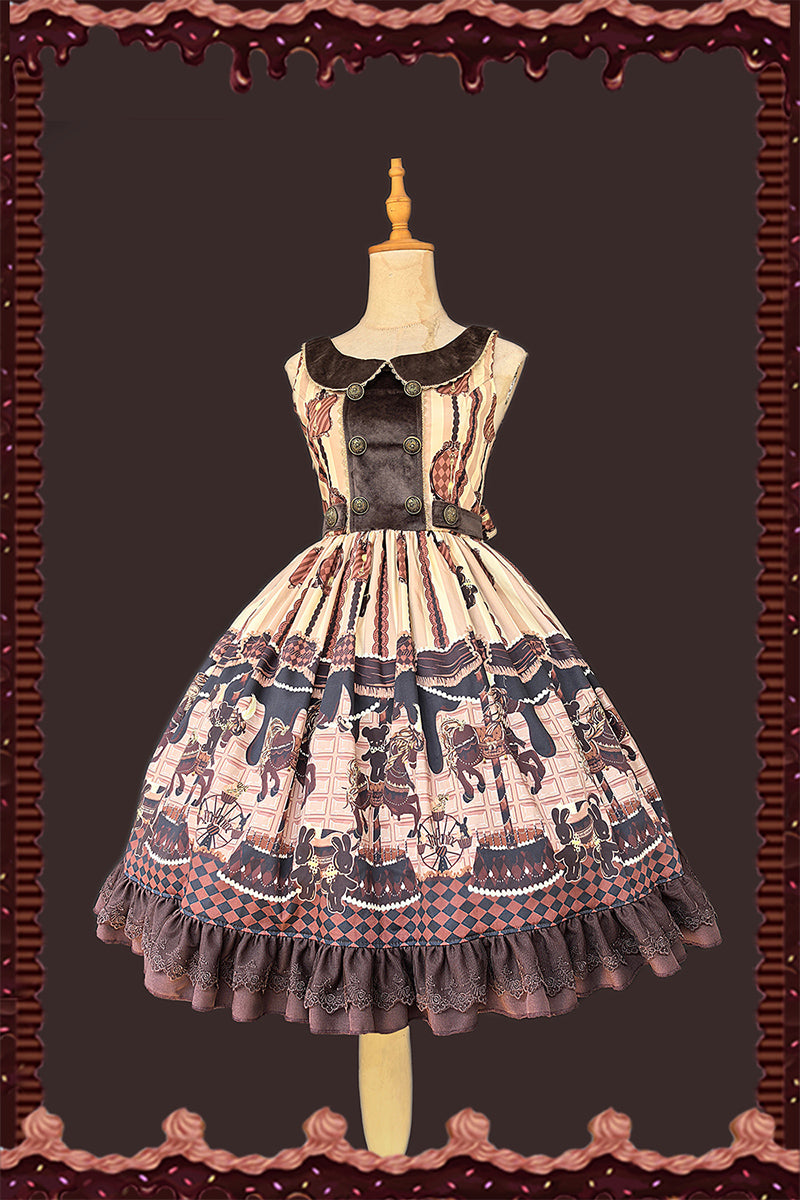 Chocolate Trojan ジャンパースカート【Infanta】