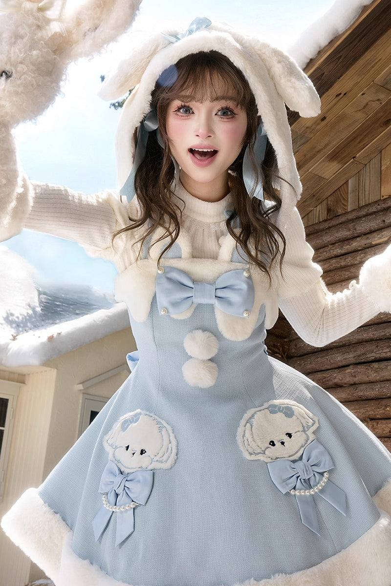 【受注予約~10/20】Champs Messenger ジャンパースカート・インナートップス【LizBird】