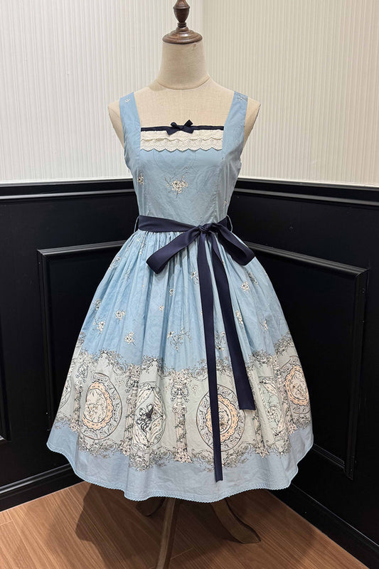 Porcelain Bottle ジャンパースカート【DreamWhale】