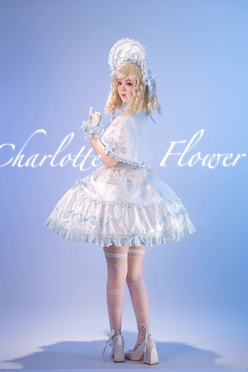 【受注予約~10/15】Bouquet Charlotte ジャンパースカート【Bolelo】