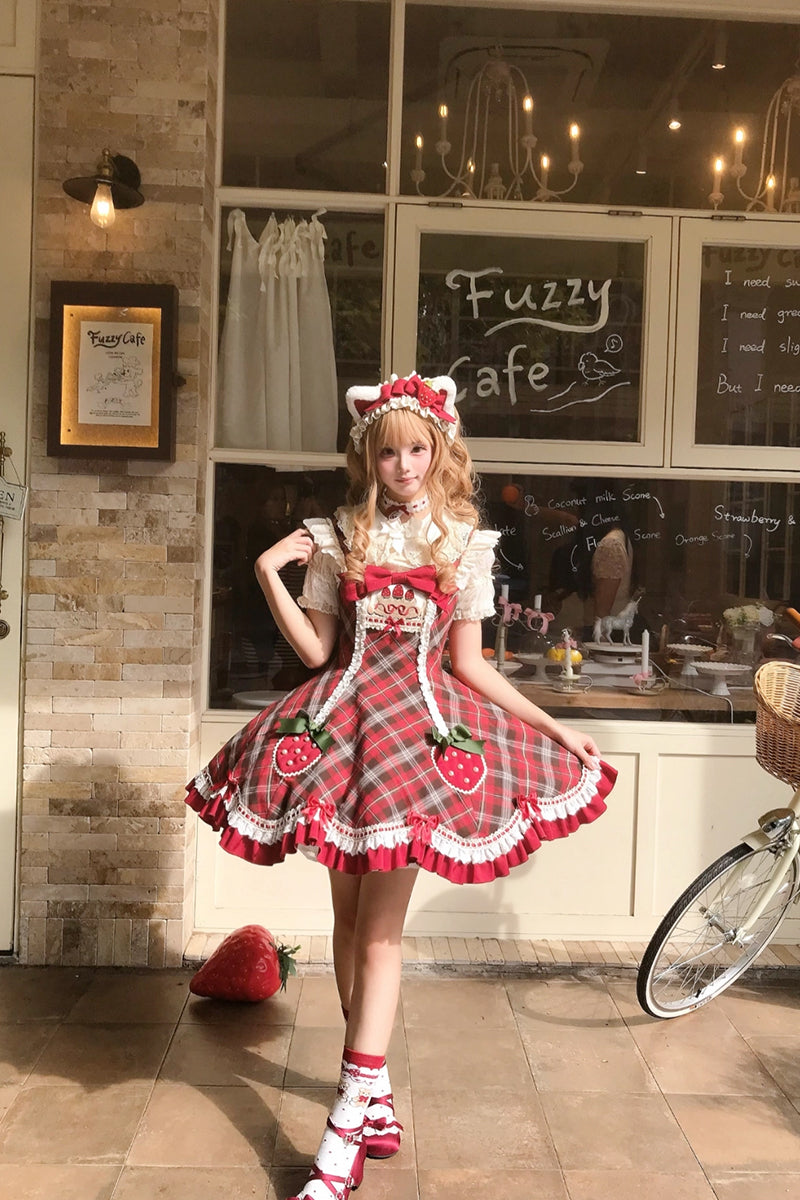 【受注予約~10/20】Rare Berry Box ジャンパースカート・ヘッドドレスセット【櫻姫】