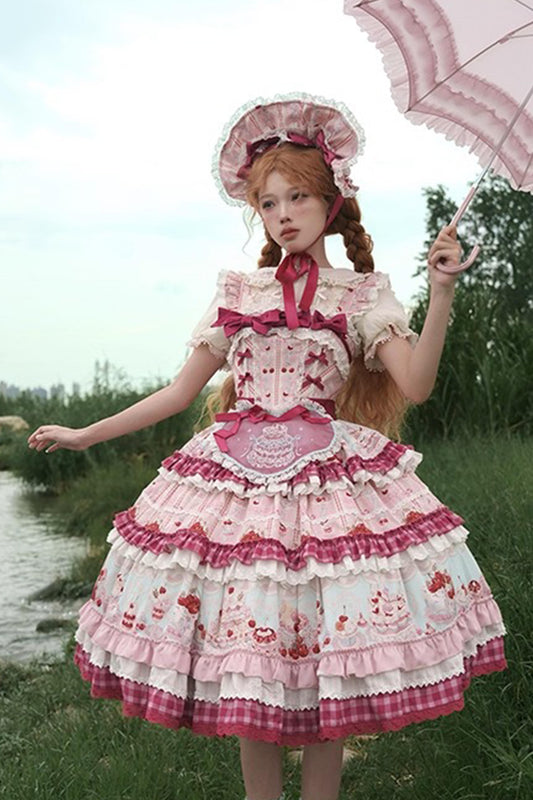 【受注予約~10/28】Cherry Cake アクセサリー【草莓空想曲】