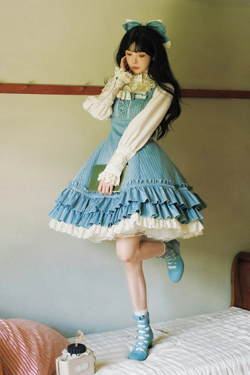 【受注予約~10/30】Austen's Letters ジャンパースカート(タイプ1)【NDC】