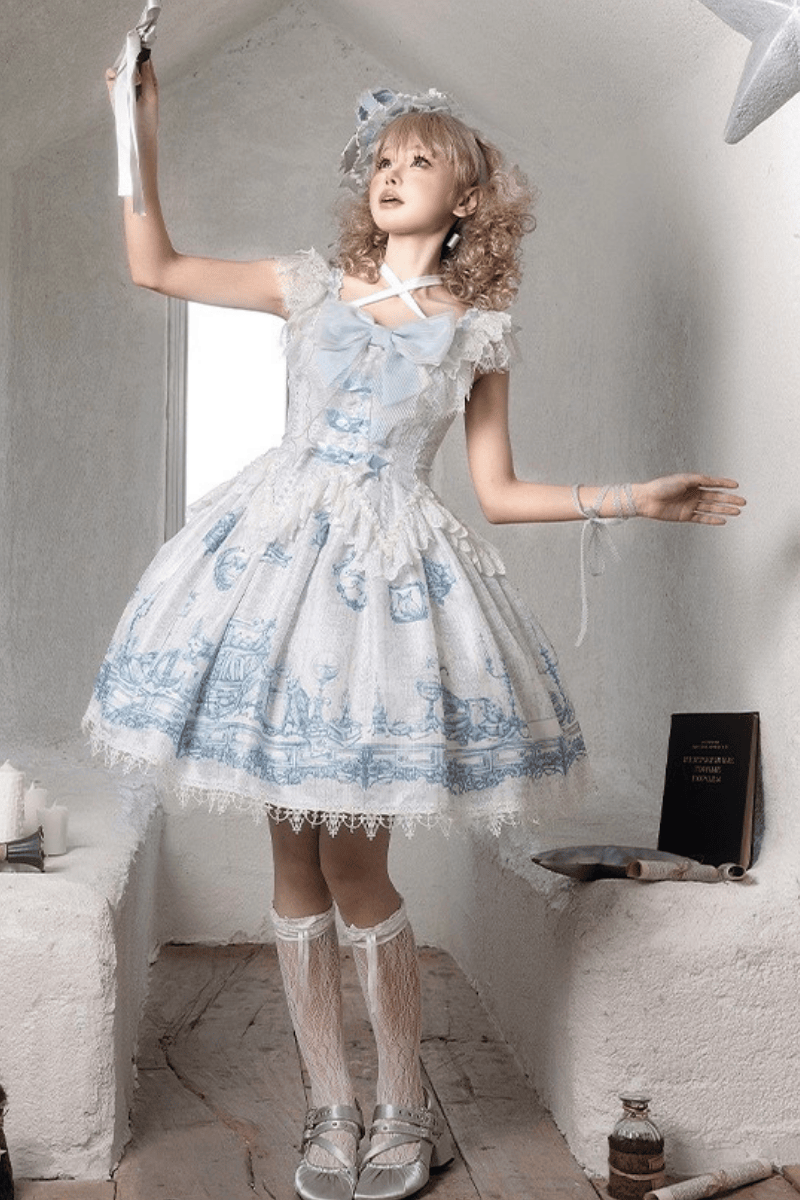 【受注予約~11/5】Mystique Aoha Emporium ジャンパースカート【仲夏物語】