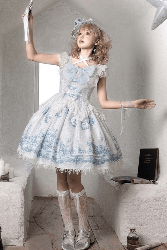 【受注予約~11/5】Mystique Aoha Emporium ジャンパースカート【仲夏物語】