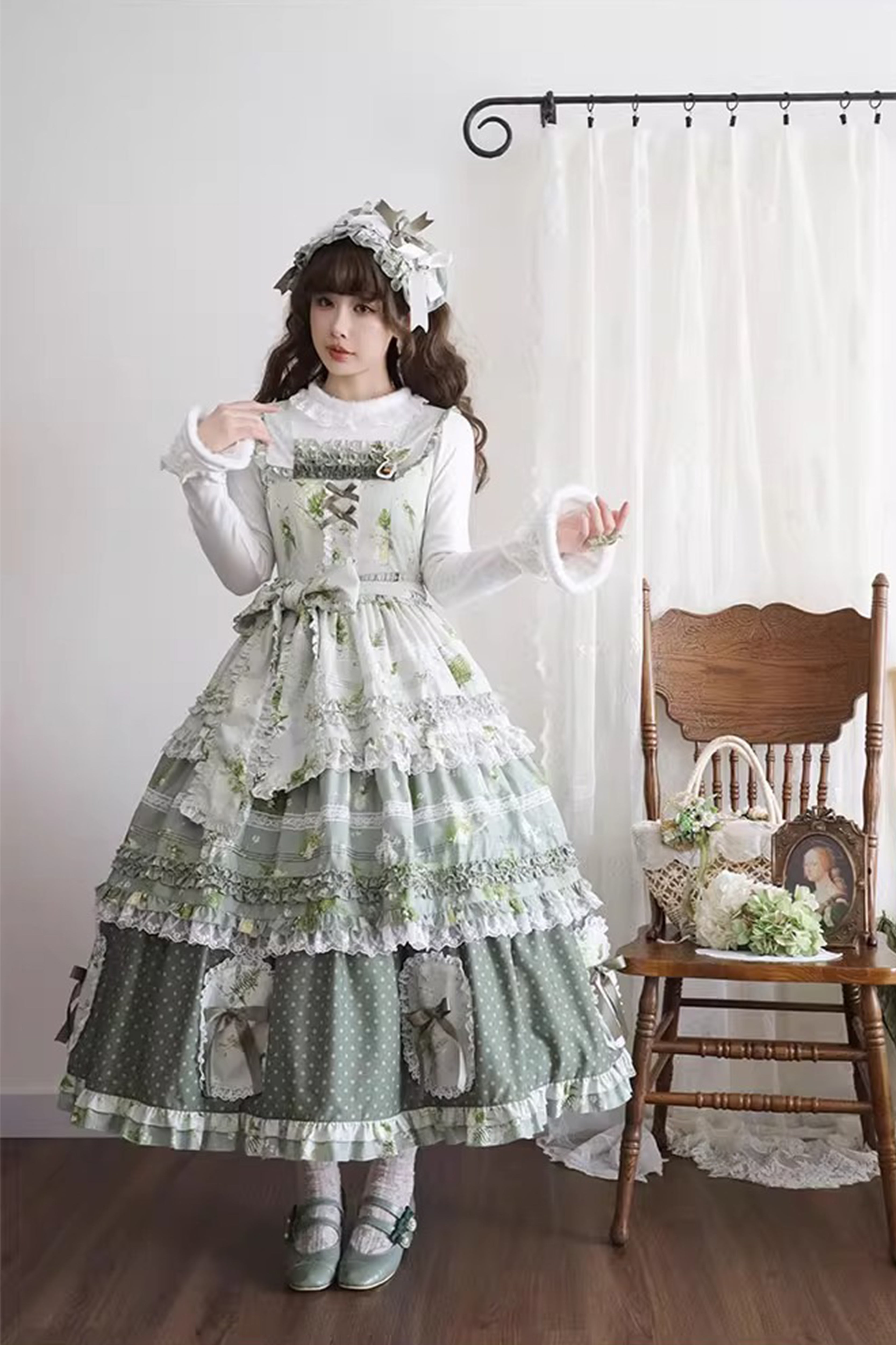 エペティス　孔雀麟　中華ロリータ　ワンピース テイストで探す：中華 – Epetice