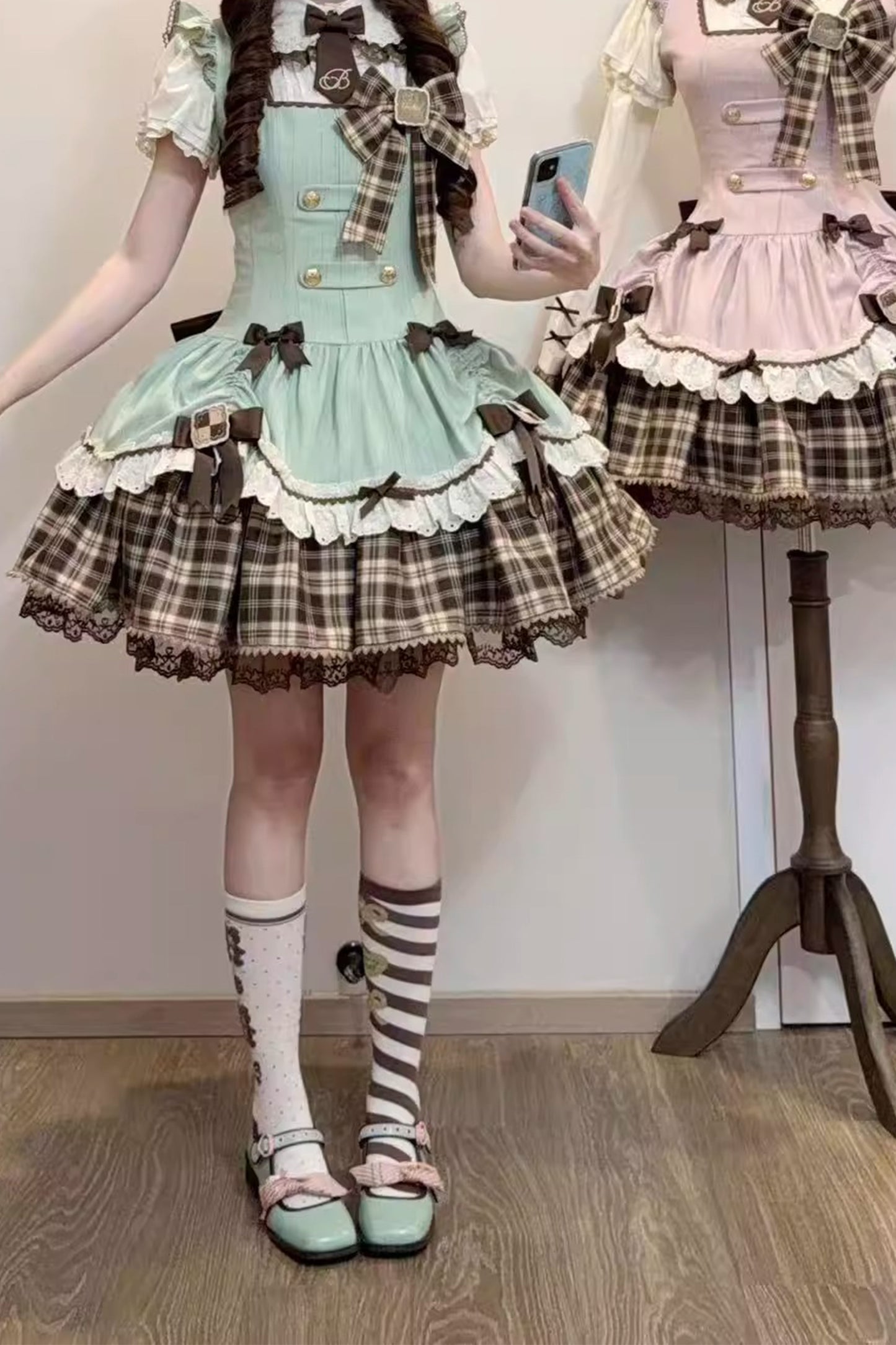 【受注予約~11/27】Cookie Detective ジャンパースカート【MQ】