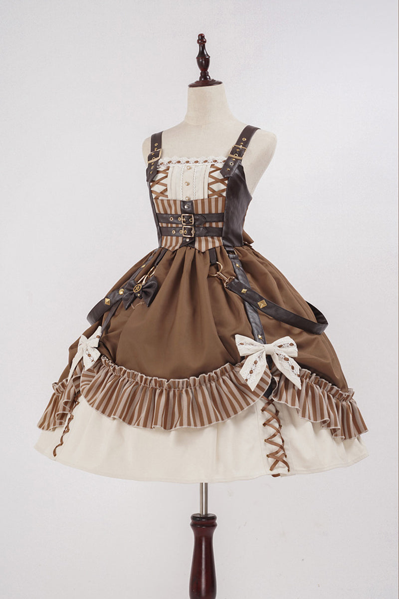 機巧師 ジャンパースカート【銀杏指針】