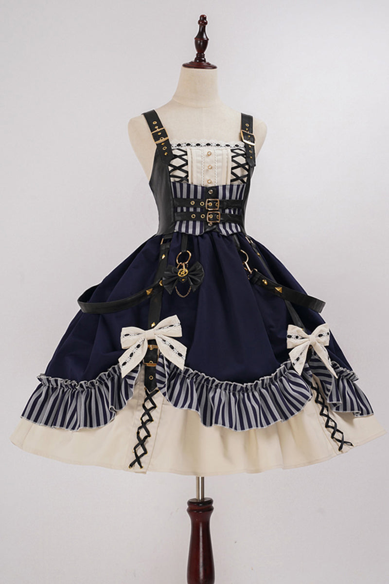 エムアンドキョウコ ジャンバスカート 機巧師 ジャンパースカート【銀杏指針】 – Epetice