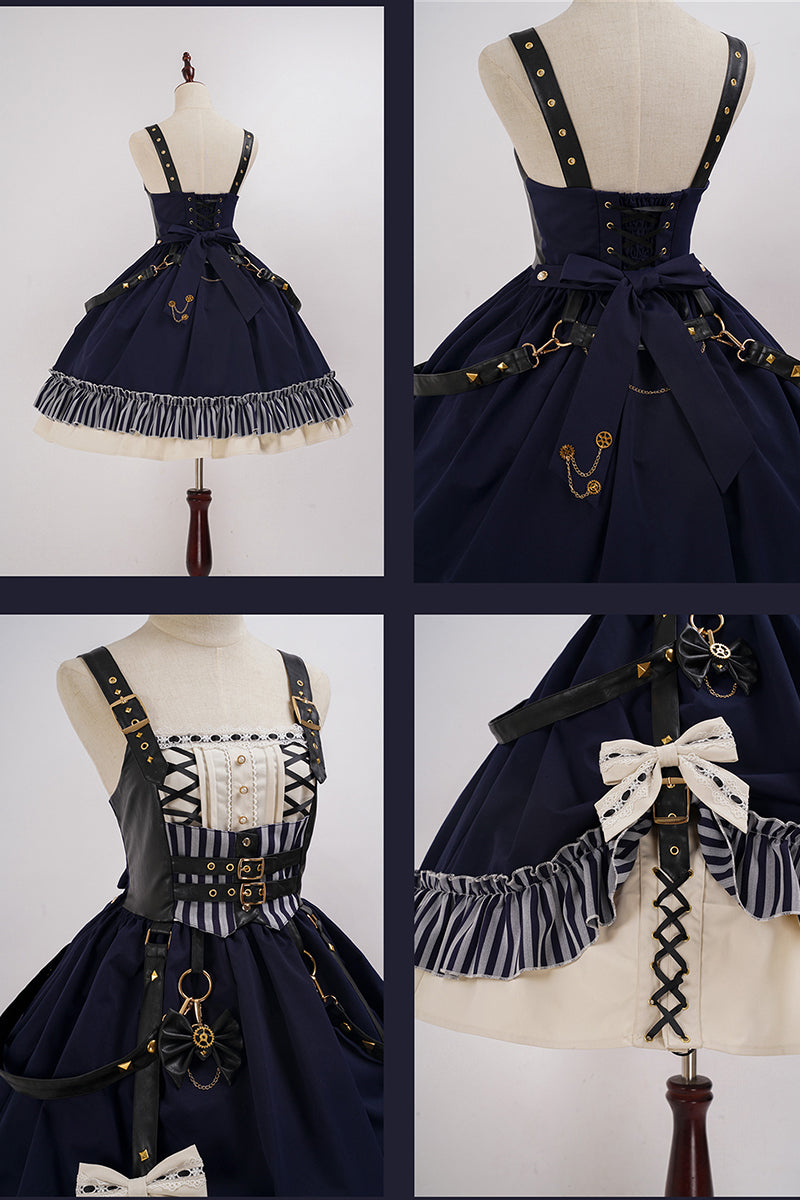 機巧師 ジャンパースカート【銀杏指針】