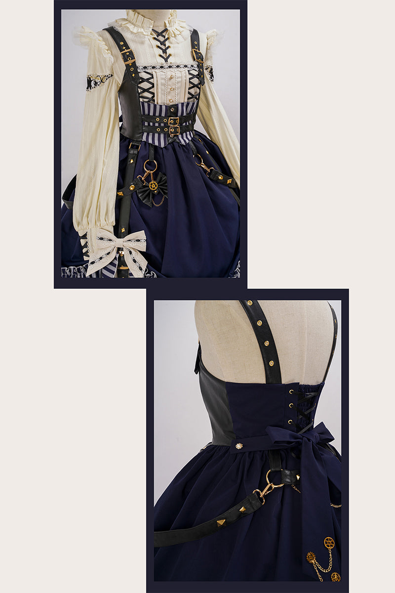 機巧師 ジャンパースカート【銀杏指針】