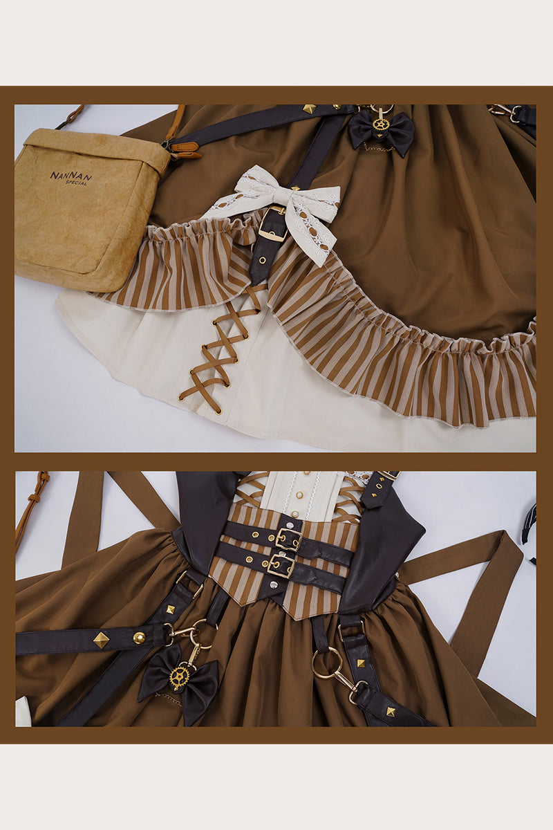 機巧師 ジャンパースカート【銀杏指針】