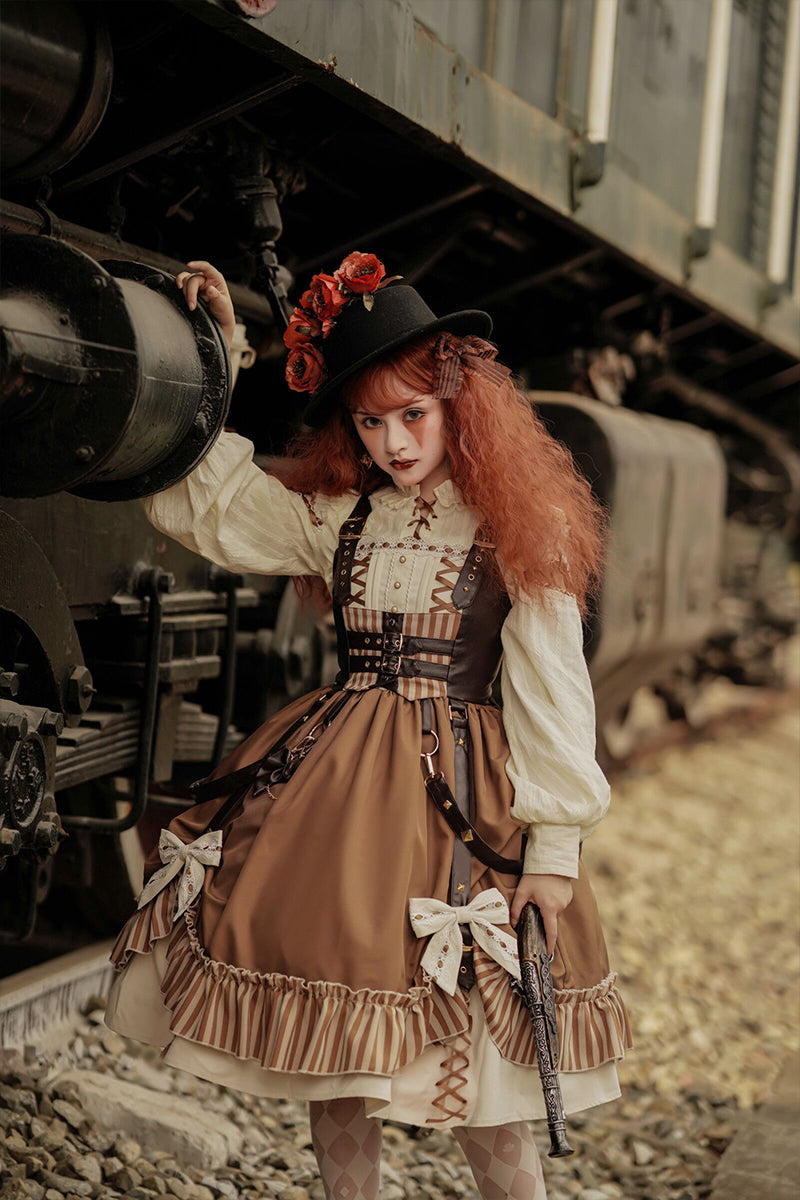 機巧師 ジャンパースカート【銀杏指針】