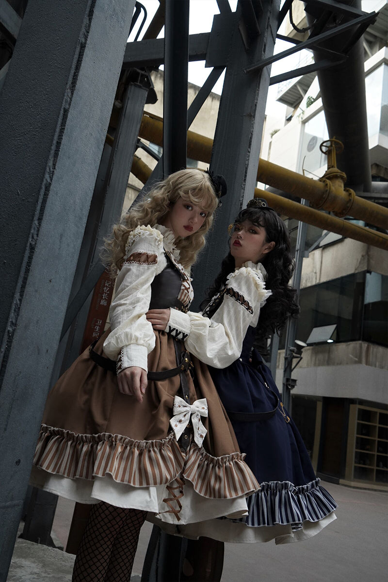 機巧師 ジャンパースカート【銀杏指針】