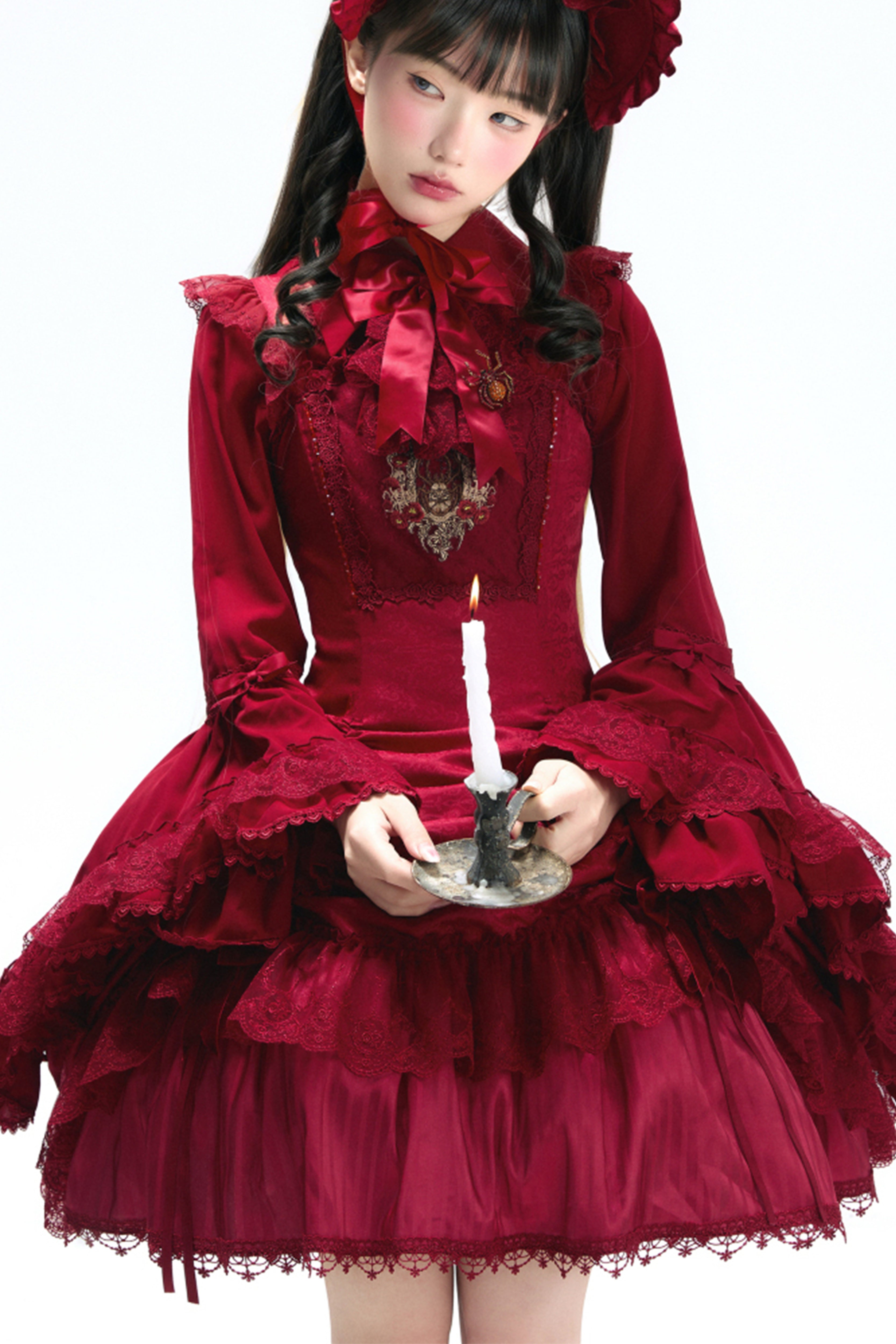 新品タグ付き hysterics 蜘蛛 薔薇 ブルゾン 光沢 月光蜘蛛 ジャンパースカート(タイプ4)【Moon River】 – Epetice