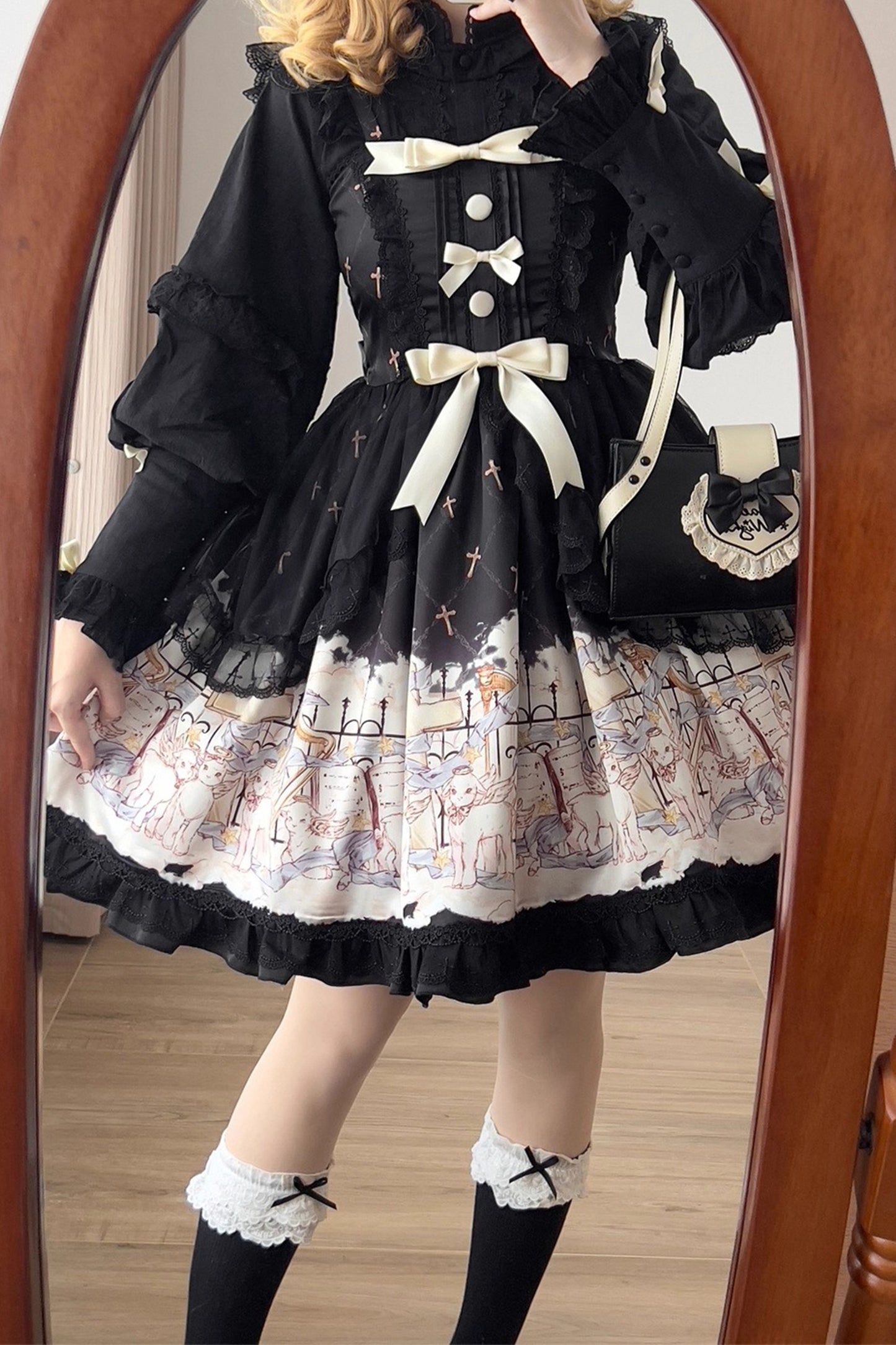 【受注予約~12/9】Sheep Angel ジャンパースカート・スカート・ブラウス【Uncle's Workshop】