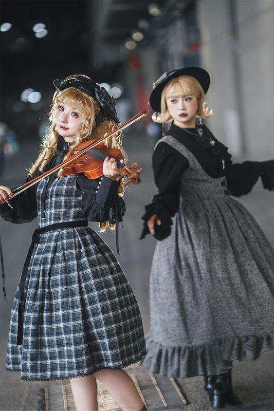 【受注予約~11/30】Earl Gray Tea 2.0 ジャンパースカート【Miss Cube】