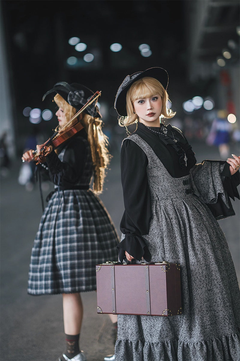 【受注予約~11/30】Earl Gray Tea 2.0 ジャンパースカート【Miss Cube】