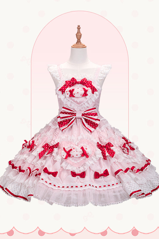 【受注予約~12/8】Candy Wrapper ジャンパースカート【花与珍珠匣】