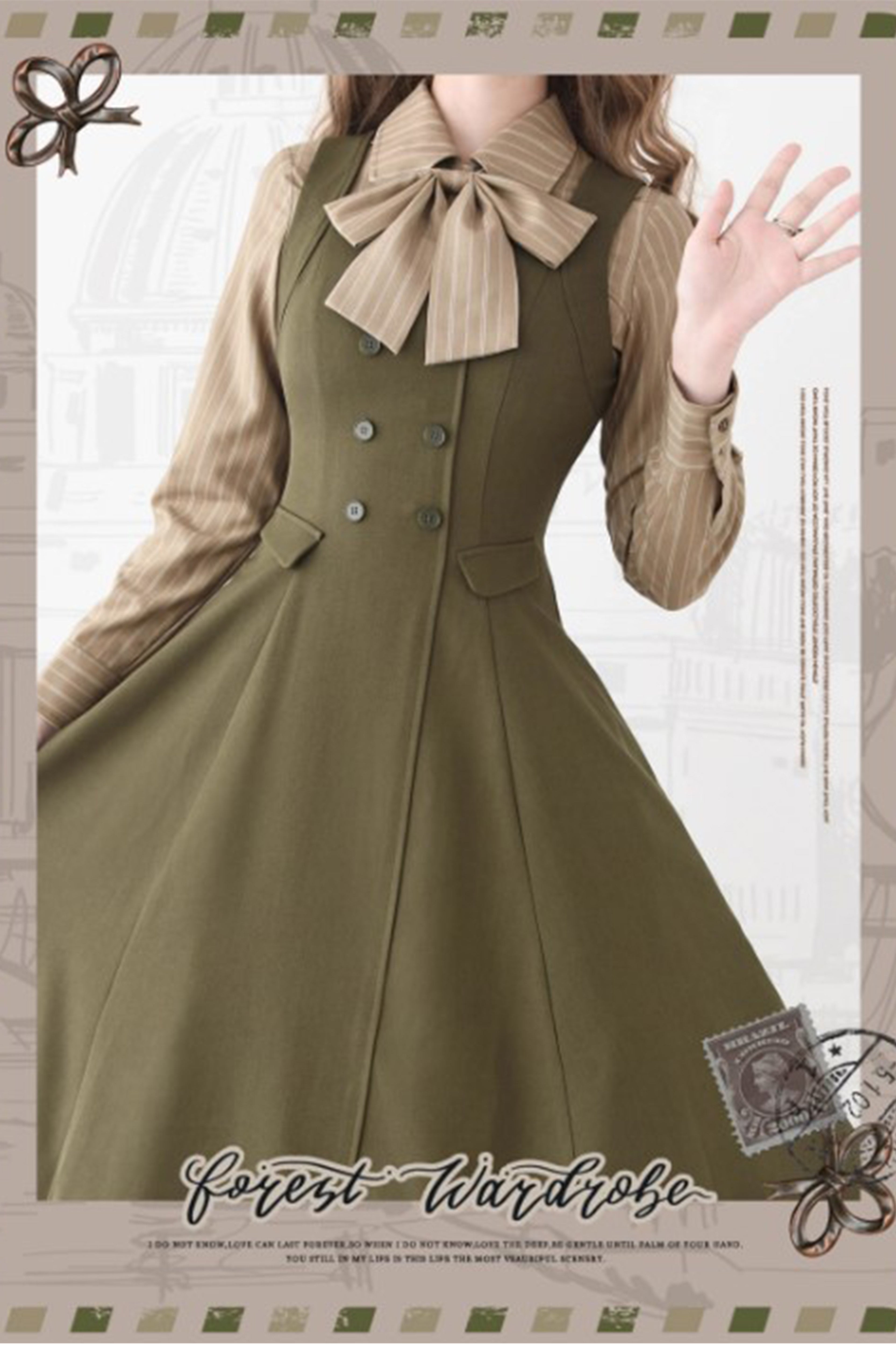 Foggy Forest ジャンパースカート【Forest Wardrobe】 – Epetice