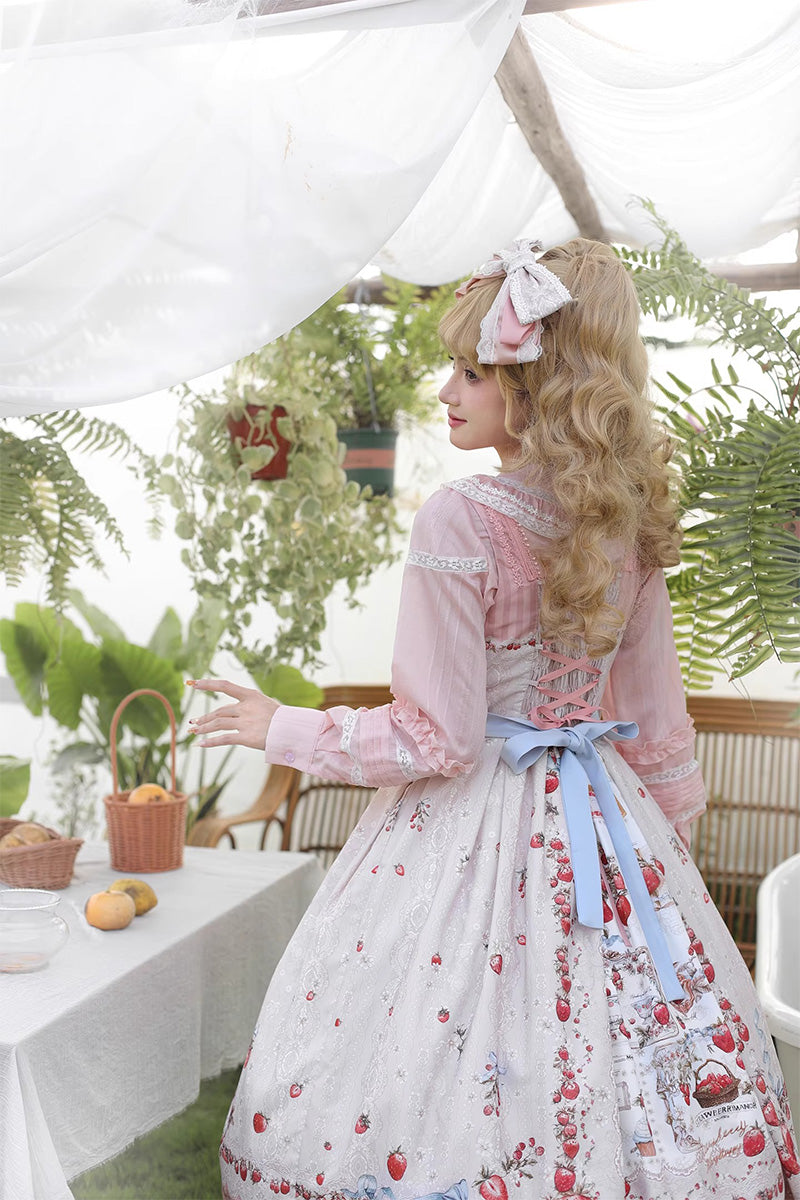 【受注予約~12/16】Strawberry Manor ジャンパースカート【Balladeer】