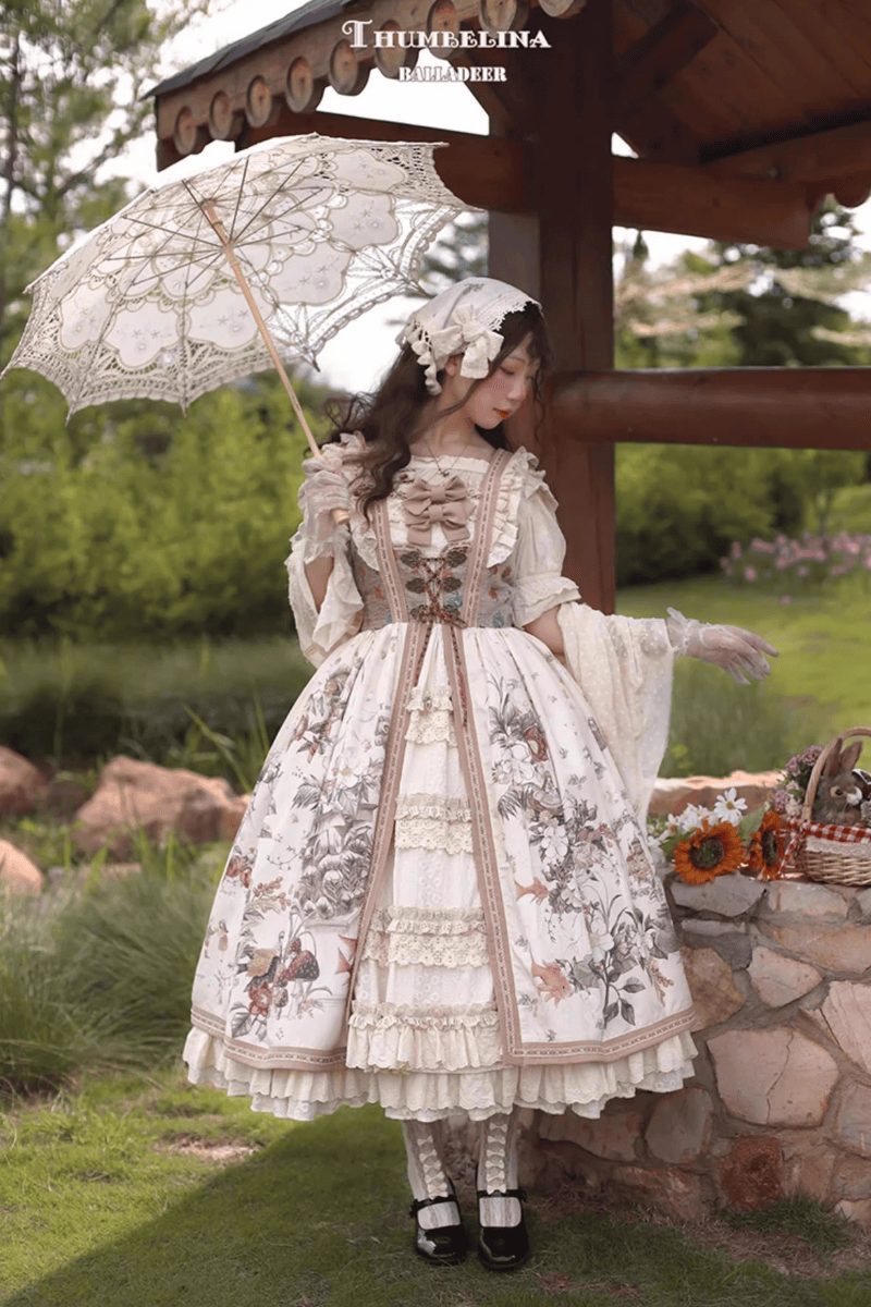 田園少女 ジャンパースカート【Balladeer】