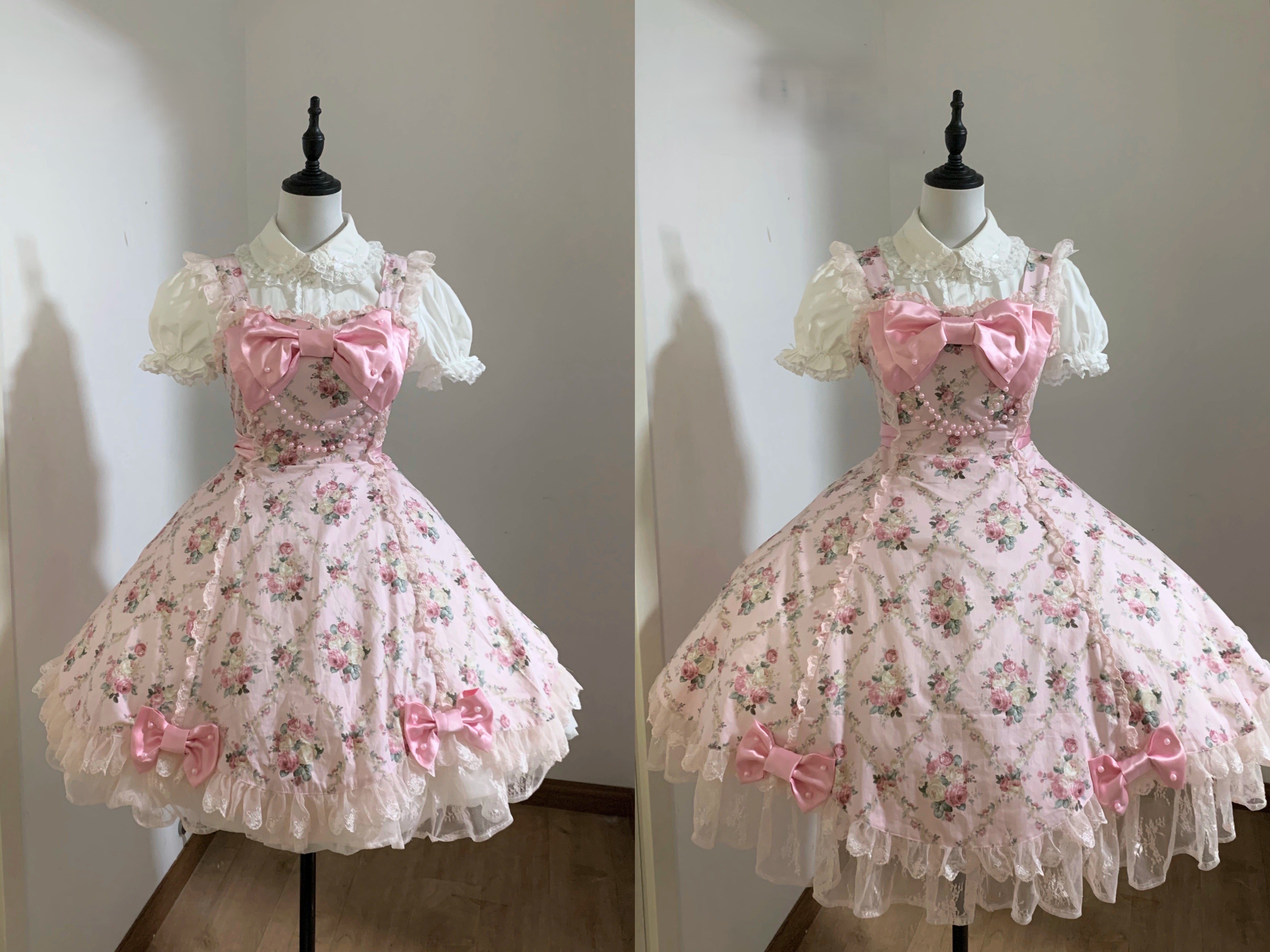 peu pres ジャンパースカート Princess Rose ジャンパースカート【Discovering Treasures Studio