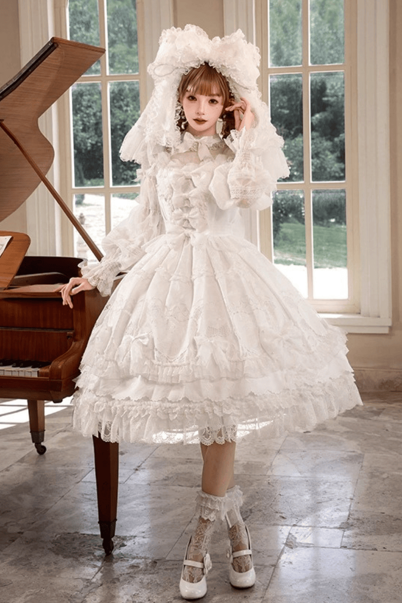 【受注予約~12/23】Race Doll ジャンパースカート(タイプ1)【花与珍珠匣】