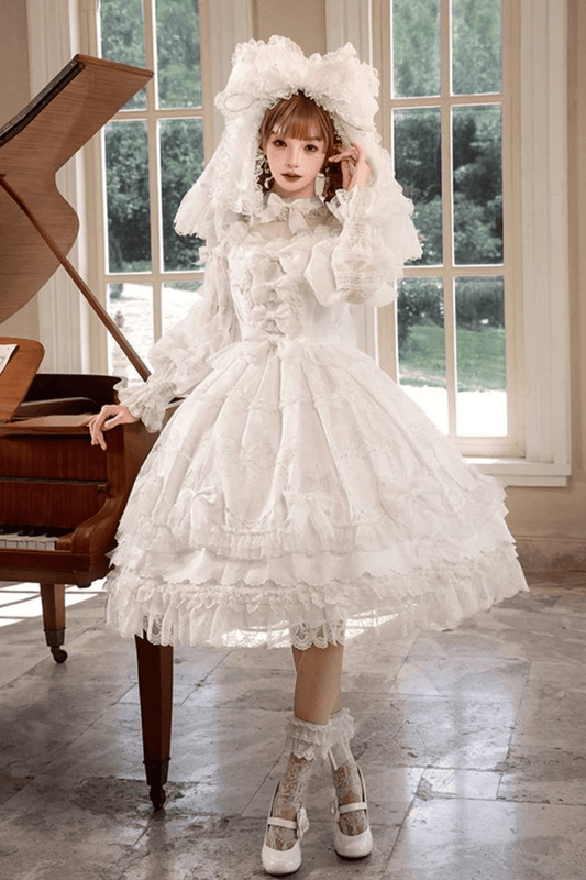 【受注予約~12/23】Race Doll ジャンパースカート(タイプ1)【花与珍珠匣】