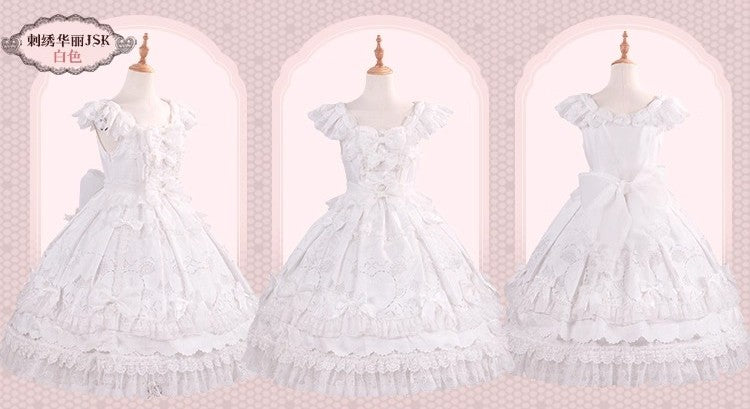 【受注予約~12/23】Race Doll ジャンパースカート(タイプ1)【花与珍珠匣】