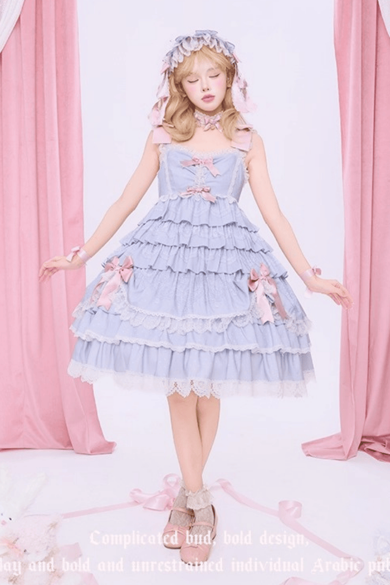 【受注予約~12/23】Race Doll ジャンパースカート(タイプ2)【花与珍珠匣】