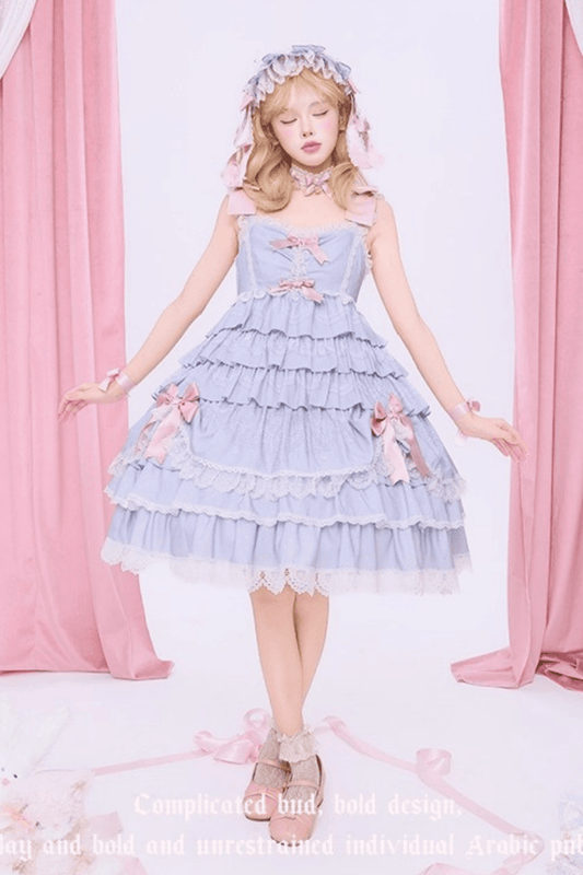 【受注予約~12/23】Race Doll ジャンパースカート(タイプ2)【花与珍珠匣】