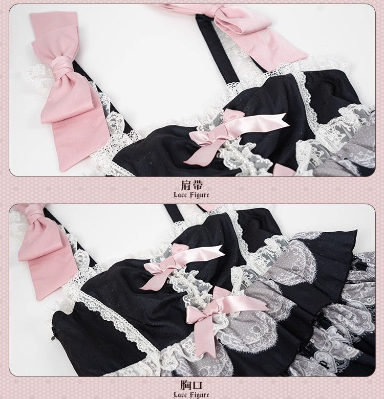 【受注予約~12/23】Race Doll ジャンパースカート(タイプ2)【花与珍珠匣】