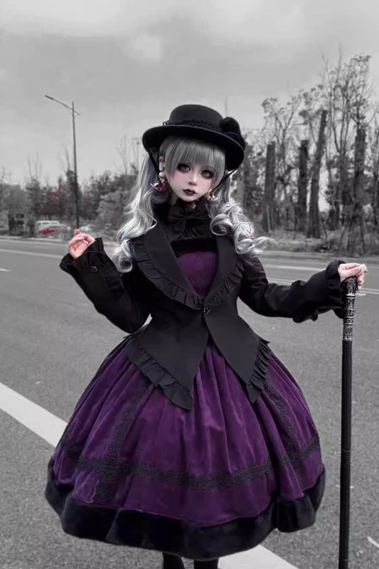 【受注予約~1/4】Luna Moth ジャンパースカート・ジャケット【時織魔女】