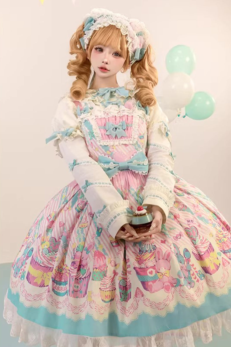 CupCakes ジャンパースカート【花与珍珠匣】 – Epetice