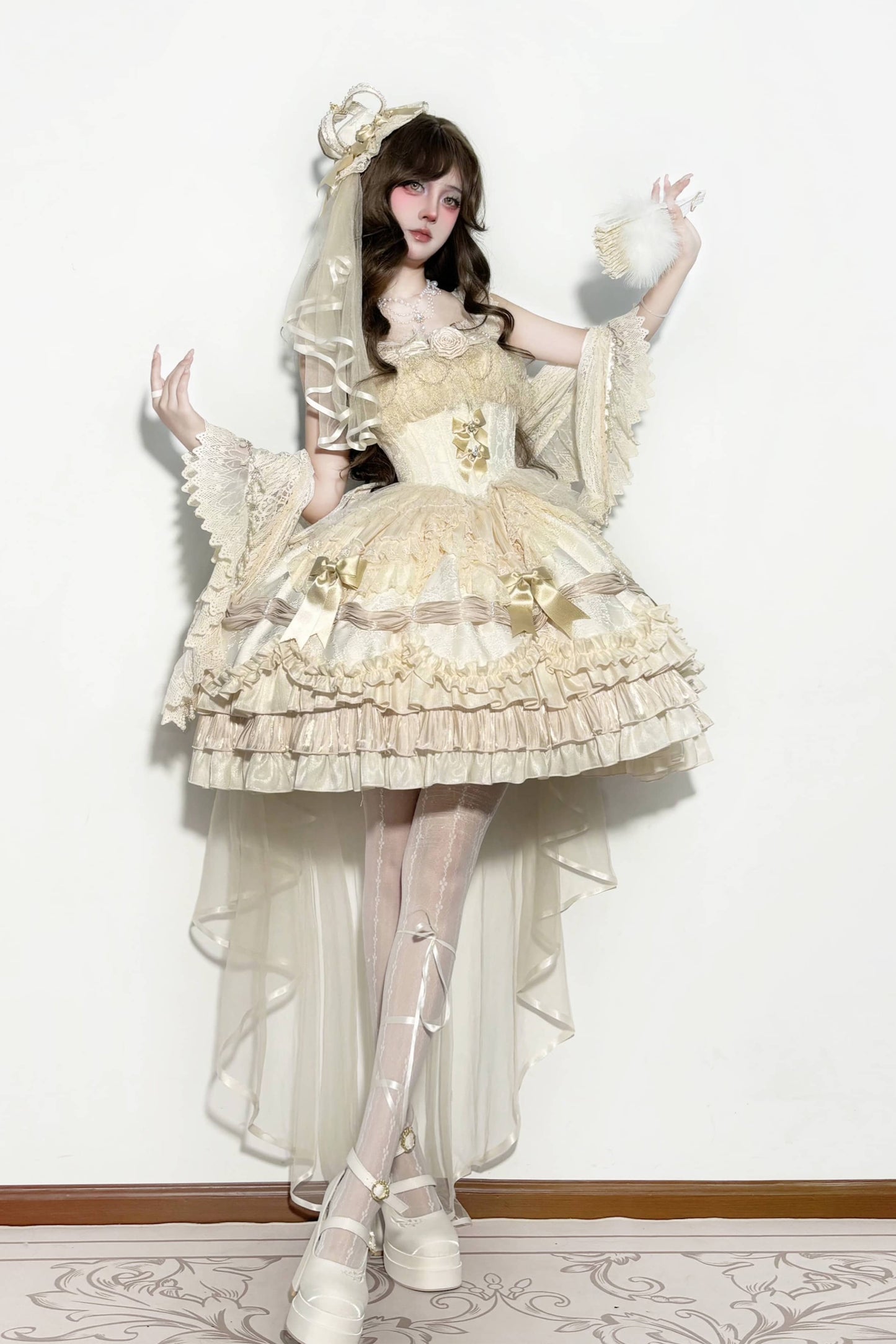 【受注予約~2/19】舞踏会のジャンパースカートセット【Starry Messenger】