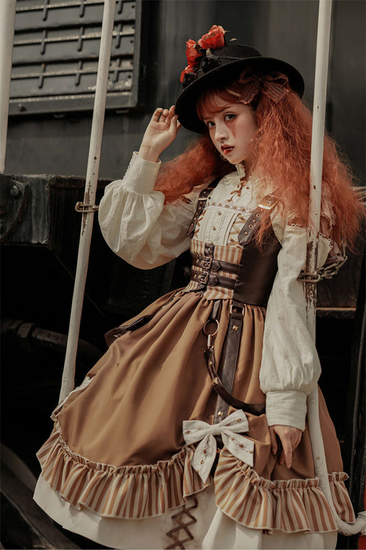 機巧師 ジャンパースカート【銀杏指針】