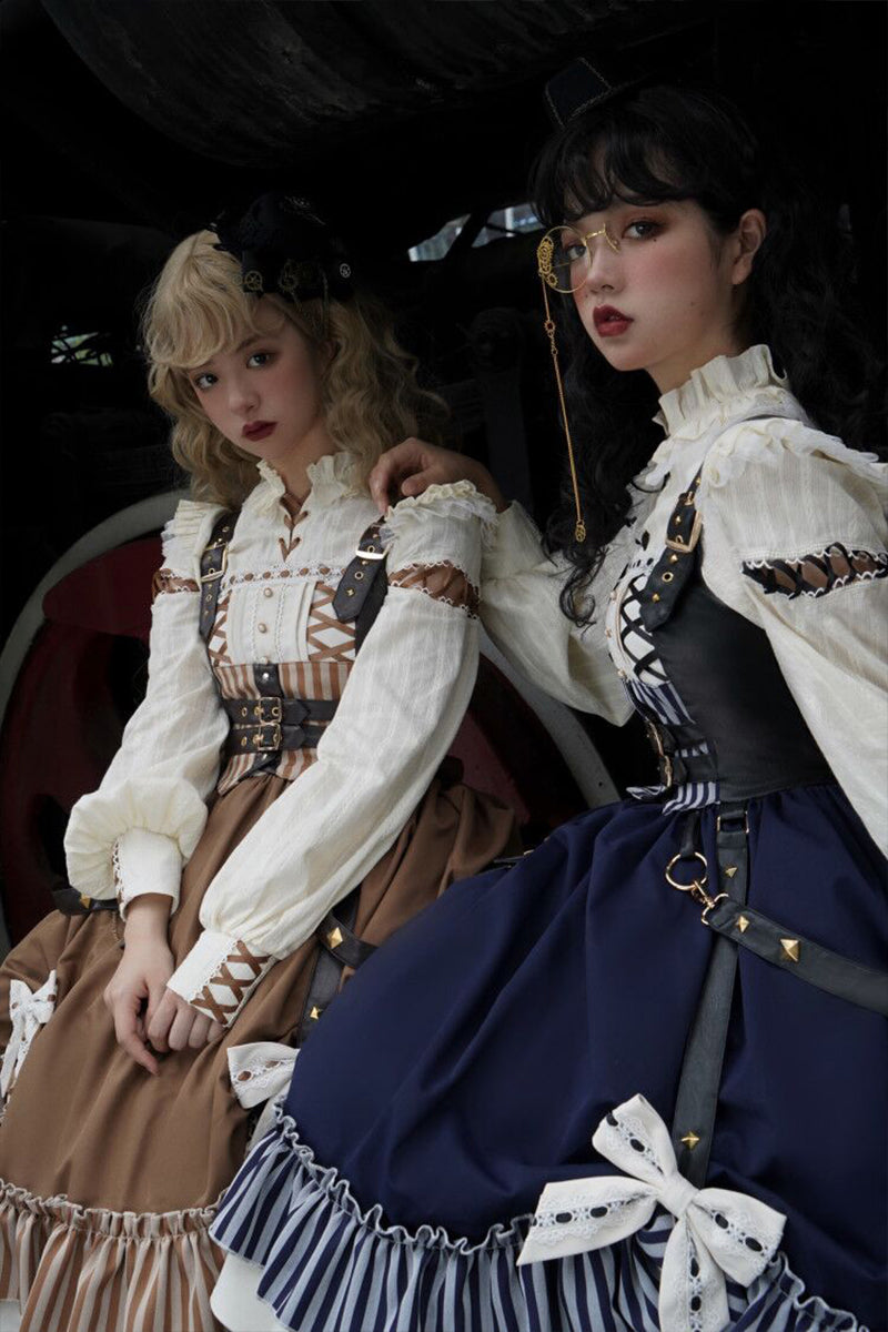 機巧師 ジャンパースカート【銀杏指針】