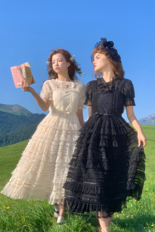 Hazy Dream ジャンパースカート【銀杏指針】