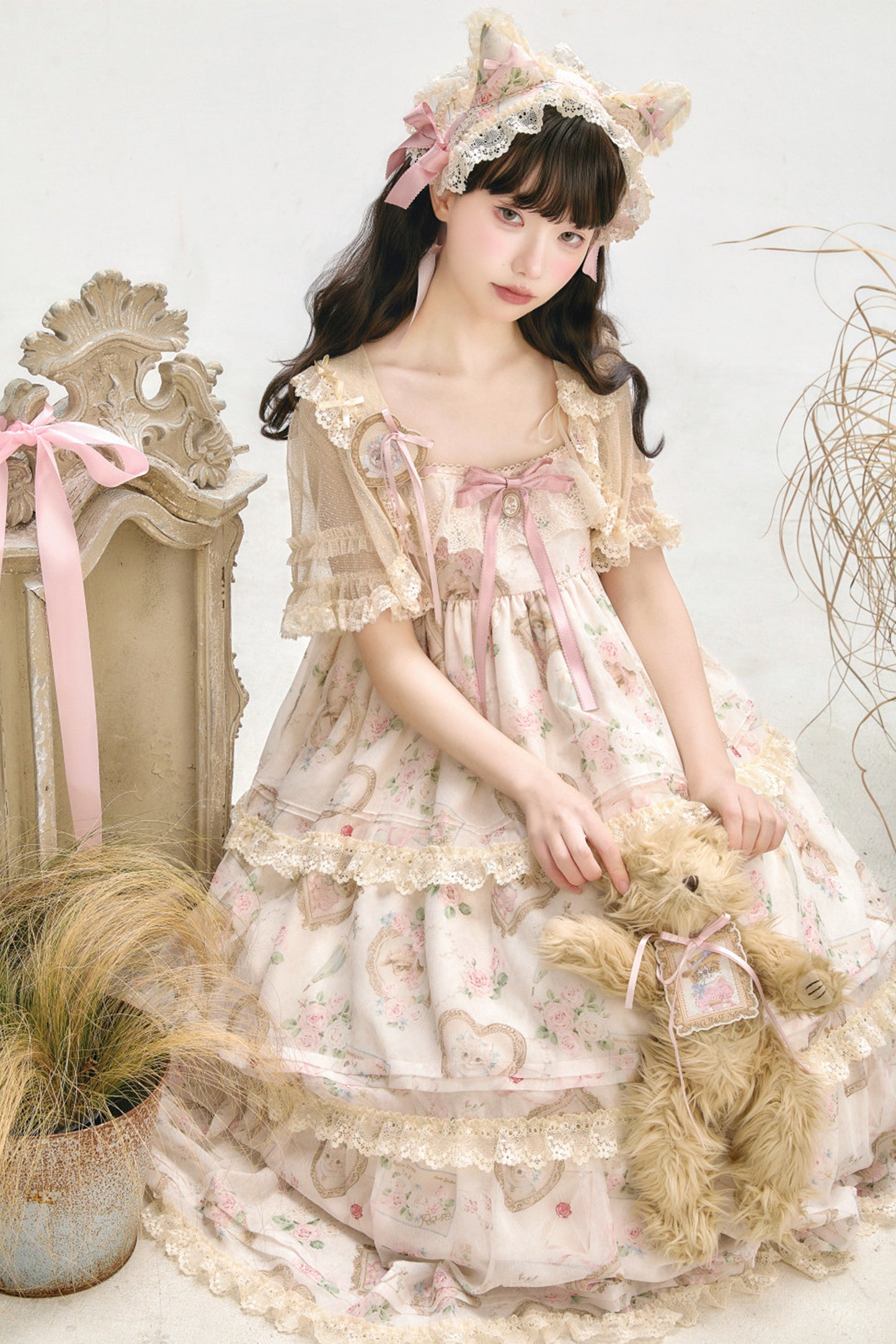 【受注予約~3/5】Victoria Cat ジャンパースカート(タイプ1) 【Moon River】